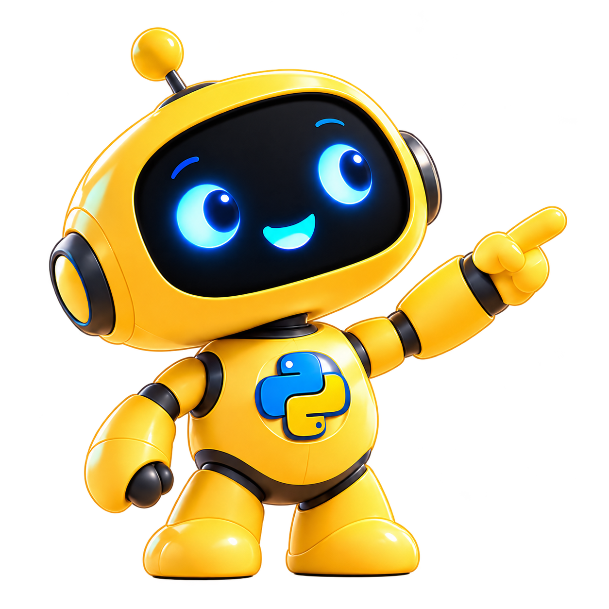 MASCOT LABS yellow robot mascot